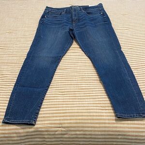 LOFT Women’s Dark Blue Skinny Jeans